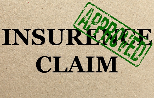 Document with approved insurance claim